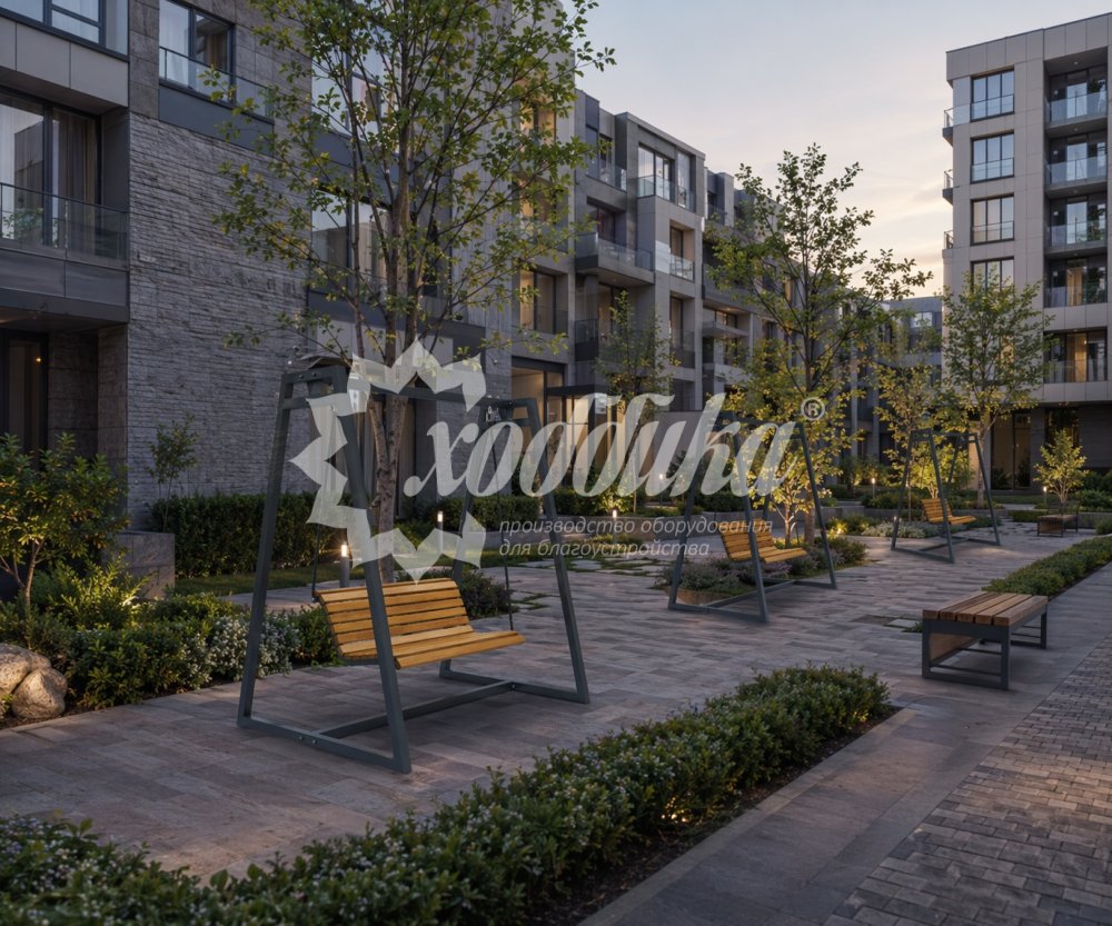 Качели садово-парковые «Фикс» - 2