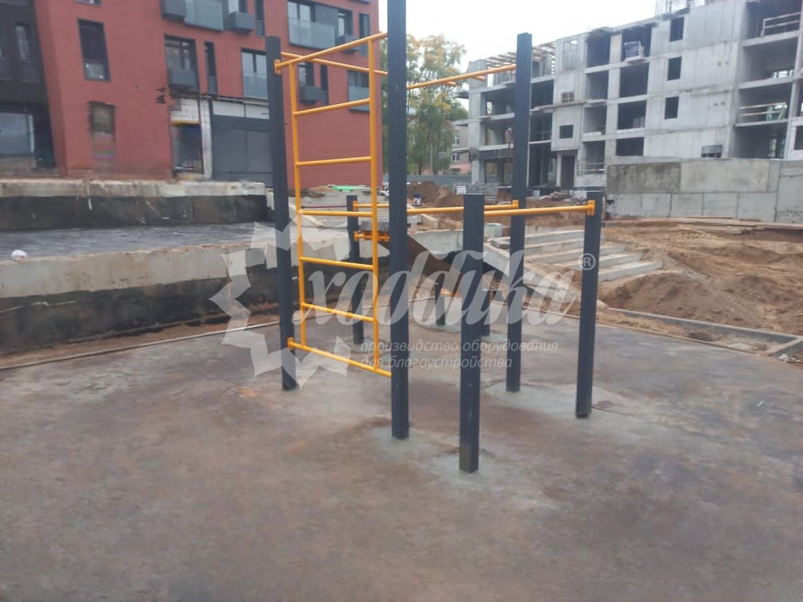 «Хоббика» держит темп: перголы, парковки, скамейки, урны - 13