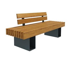 Скамейка стальная «Лондон»