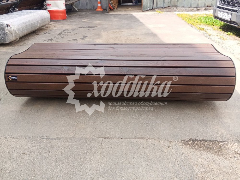 Скамейка стальная «Калипсо» без спинки распродажа - 3