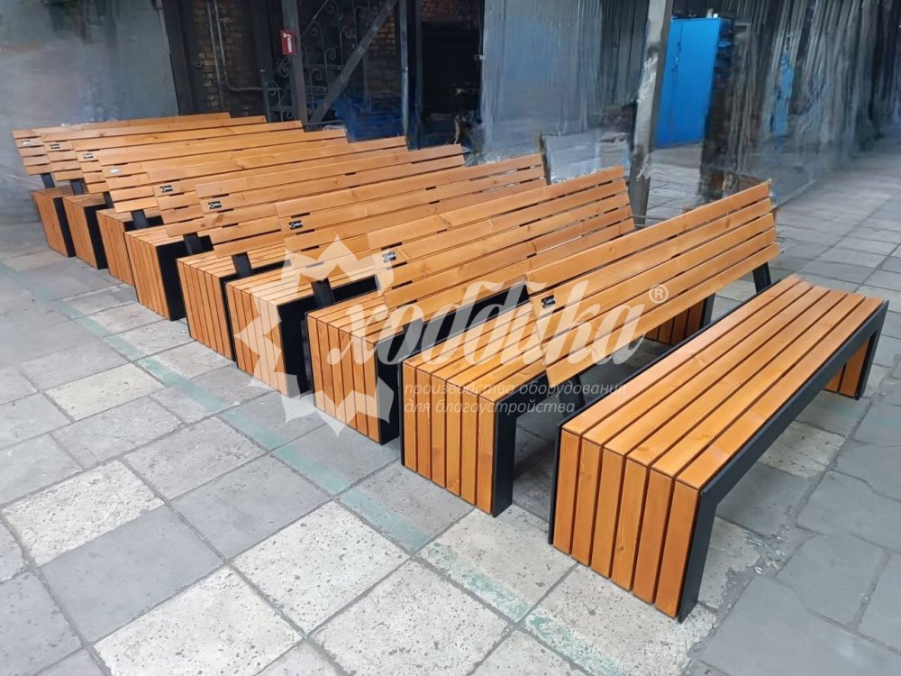 Скамейка стальная «Фергана» - 7