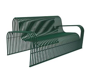 Скамейка стальная «Раструм»