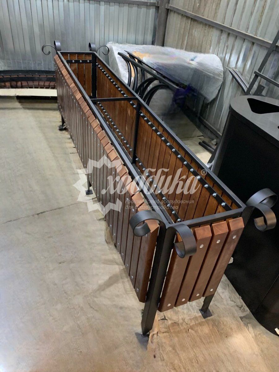 Вазон садово-парковый «Топаз» 2260х445х725 мм - 5