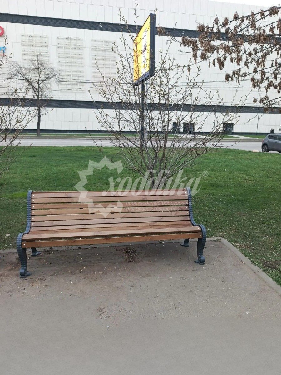 Скамейка чугунная «Городская роща» - 22