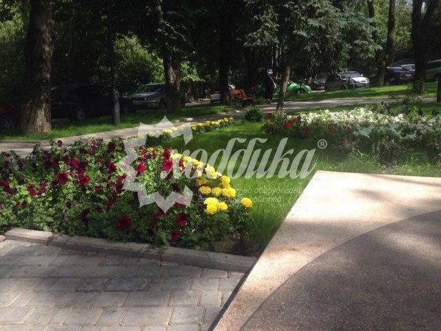 «Ажурные» скамейки в сквере имени Высоцкого в Симферополе - 5