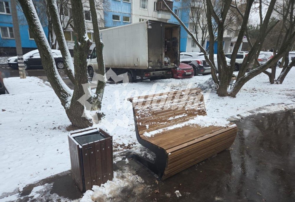 Урна квадратная «Фанс» - 26