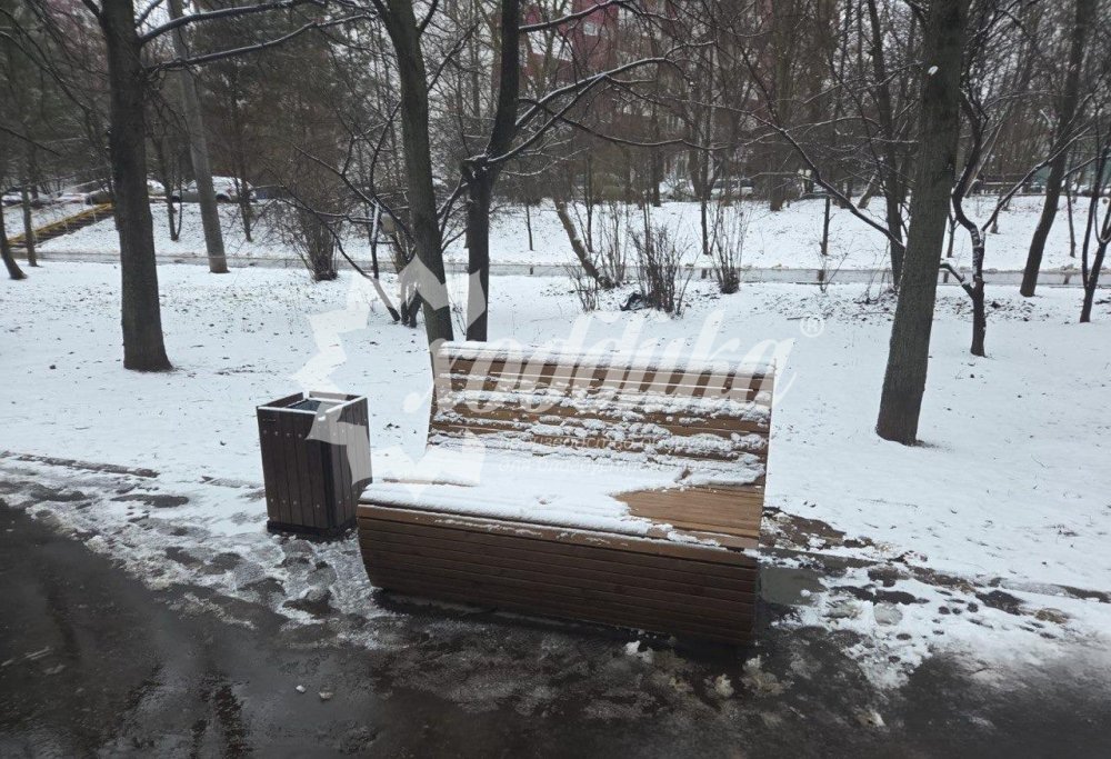 Урна квадратная «Фанс» - 27