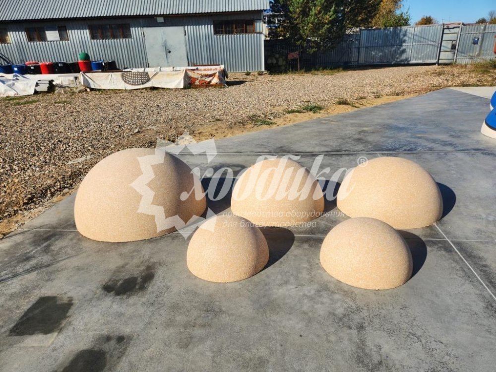Полусфера из EPDM крошки «Баббл» - 2