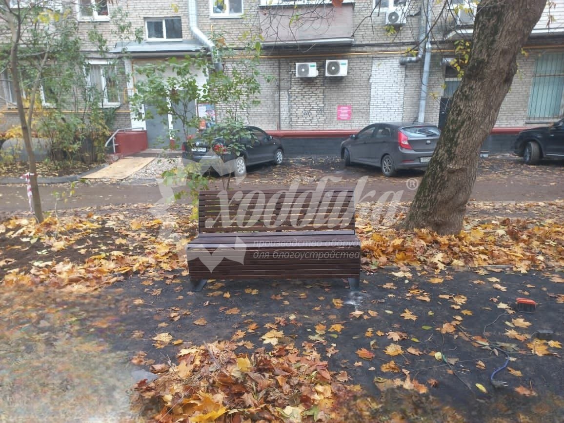 «Хоббика» держит темп: перголы, парковки, скамейки, урны - 15