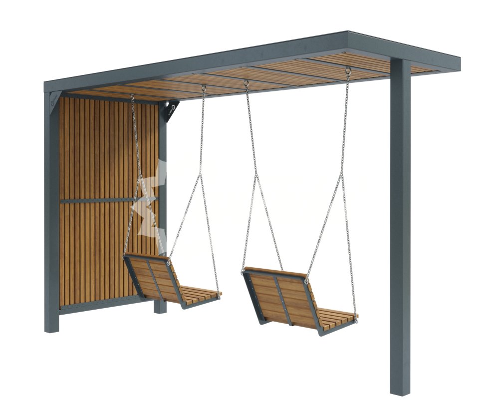 Качели парковые «Тандем» - 3