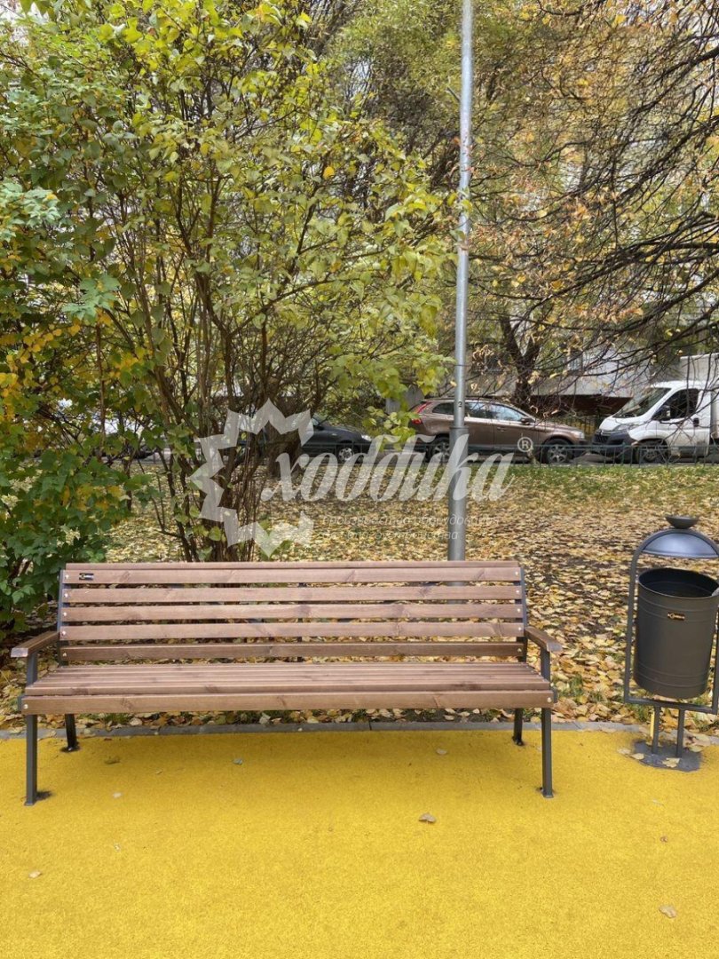 «Хоббика» держит темп: перголы, парковки, скамейки, урны - 24