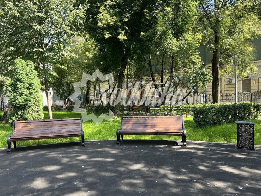Скамейка чугунная «Нескучный Сад» - 18