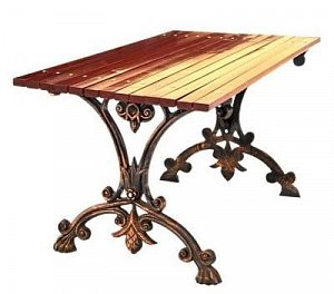 Чугунный стол «Аллея»