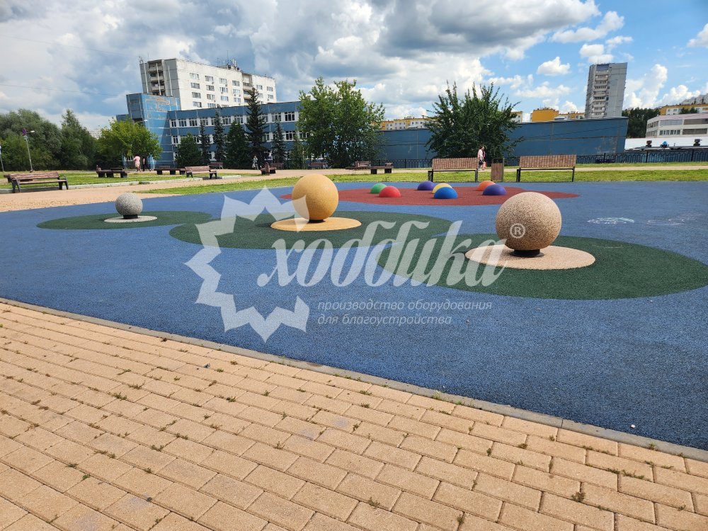 Балансбол из EPDM крошки «Баббл» - 1