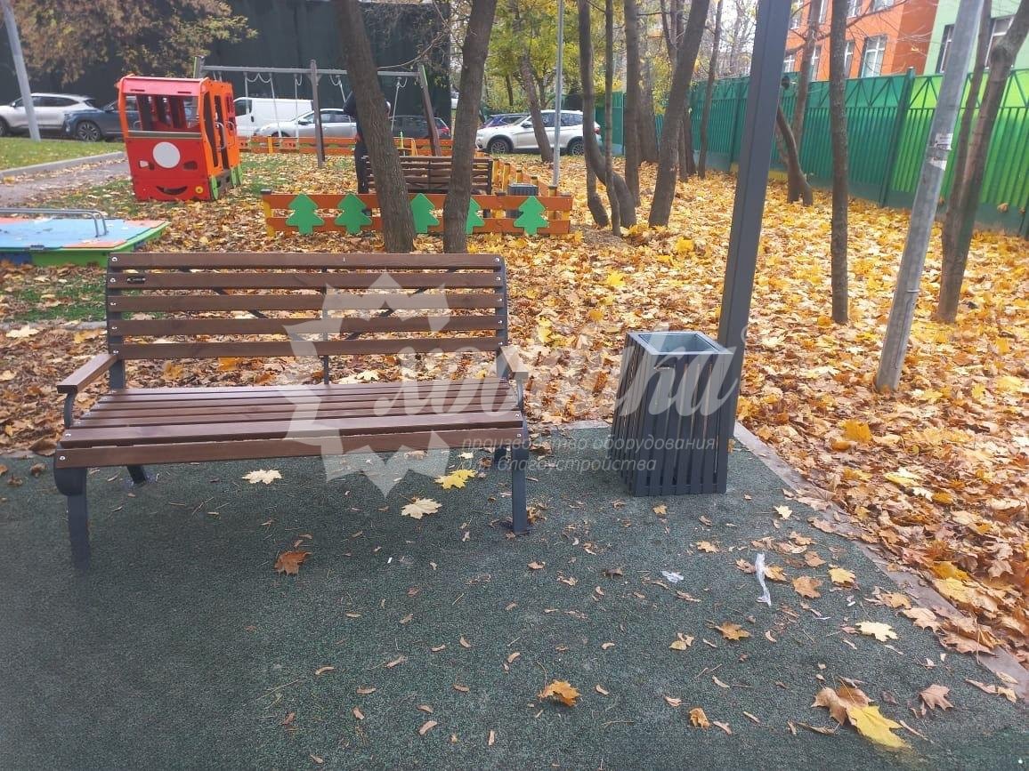 «Хоббика» держит темп: перголы, парковки, скамейки, урны - 30