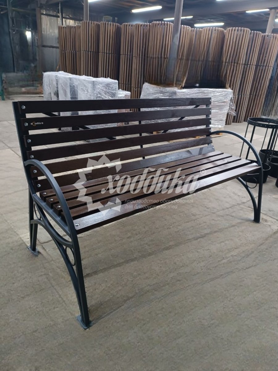 Скамейка стальная «Бульвар» - 44