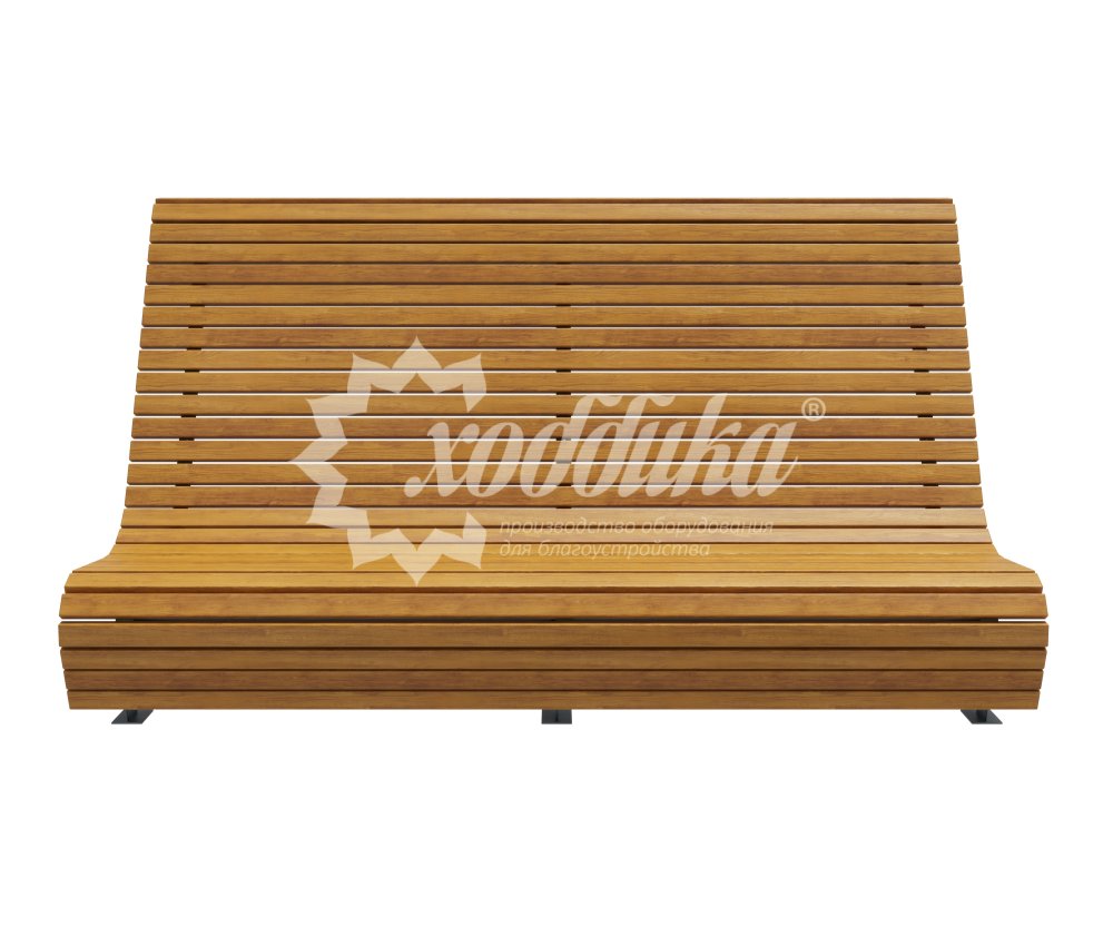 Скамейка стальная «Сафари» - 2