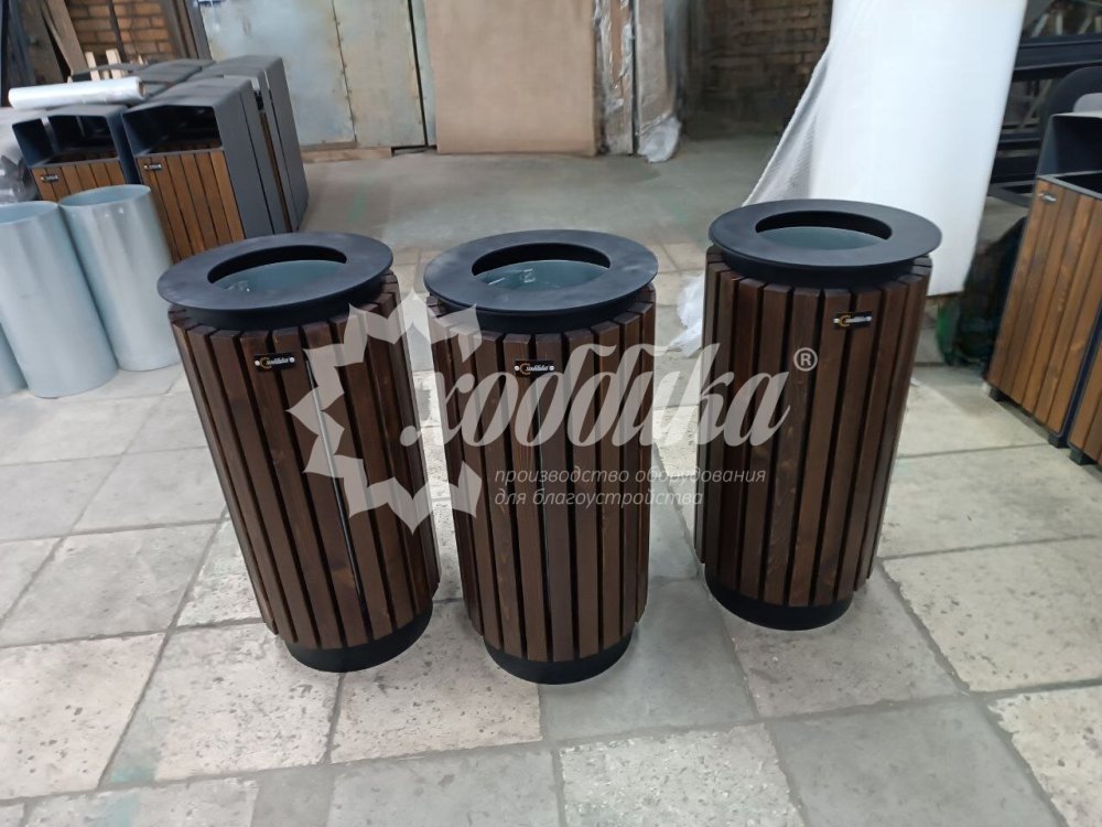 Урна парковая «Краков круглая» - 7