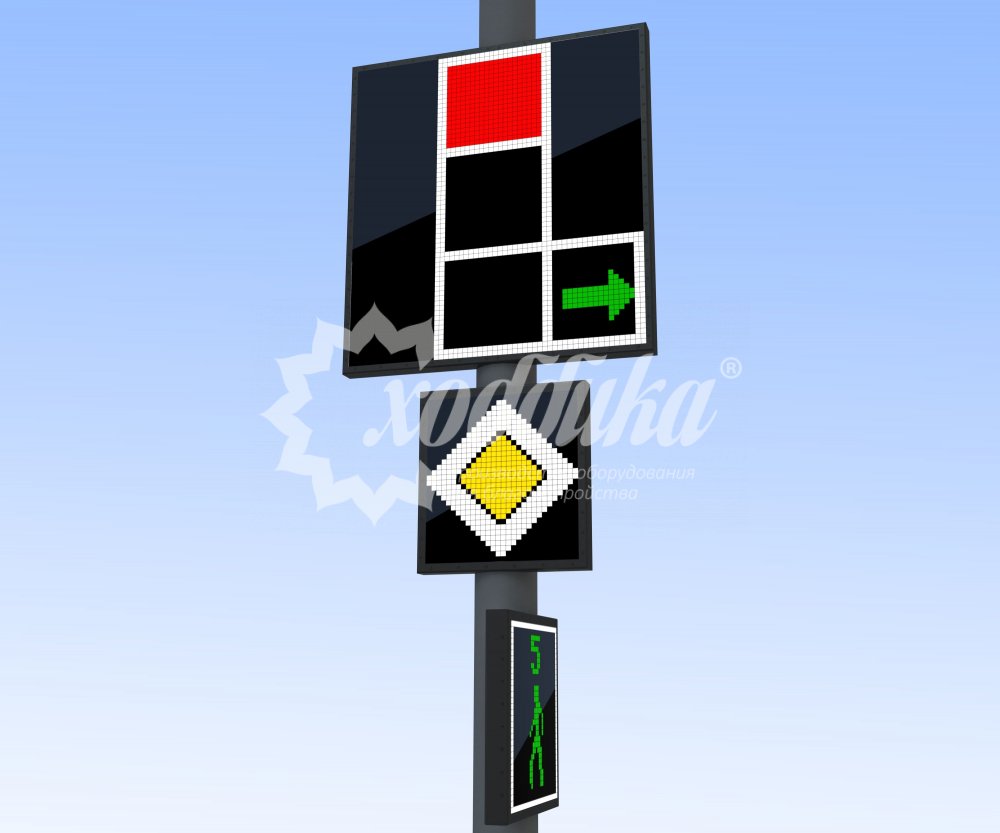 Умный дорожный знак-светофор Смартчейн - 5