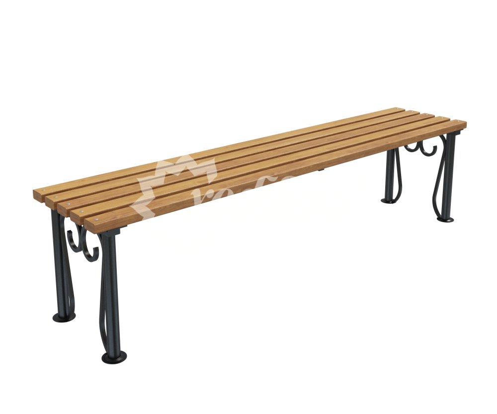 Банкетка стальная «Узоры» - 8