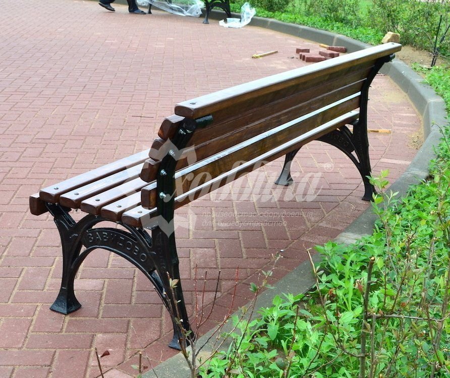 Скамейка чугунная «Хутор» - 17