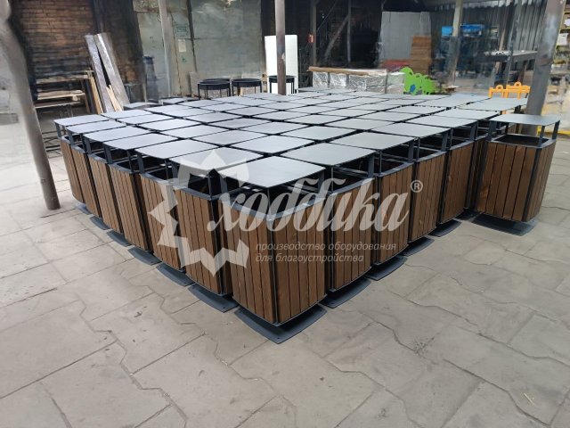 Активная зима на «Хоббике»: игровые комплексы, оборудование для спорта, скамейки, урны - 7