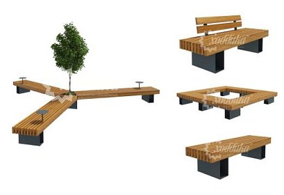 Классическая прямая, трехлучевая и вокруг дерева: встречайте линейку скамеек «Лондон» Классическая прямая, трехлучевая и вокруг дерева: встречайте линейку скамеек «Лондон»