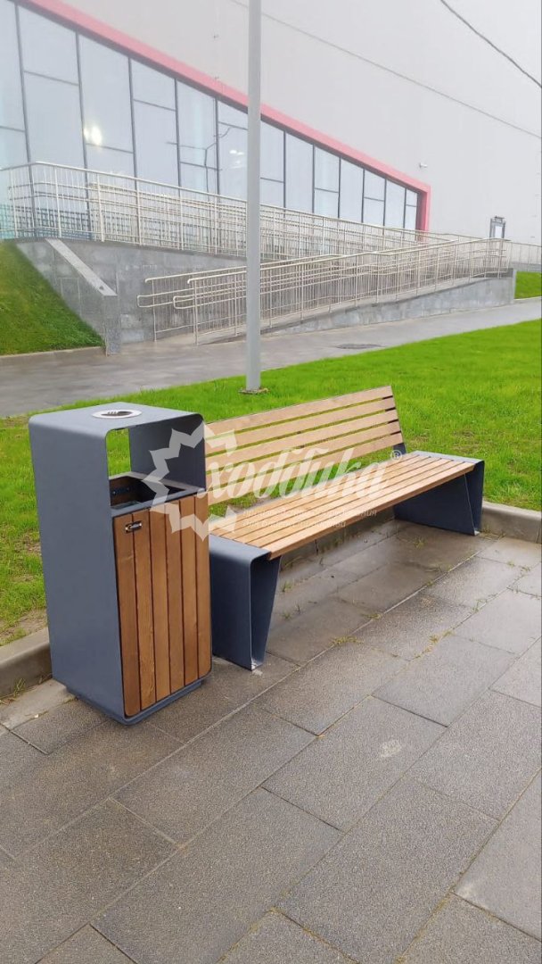 «Хоббика» держит темп: перголы, парковки, скамейки, урны - 33