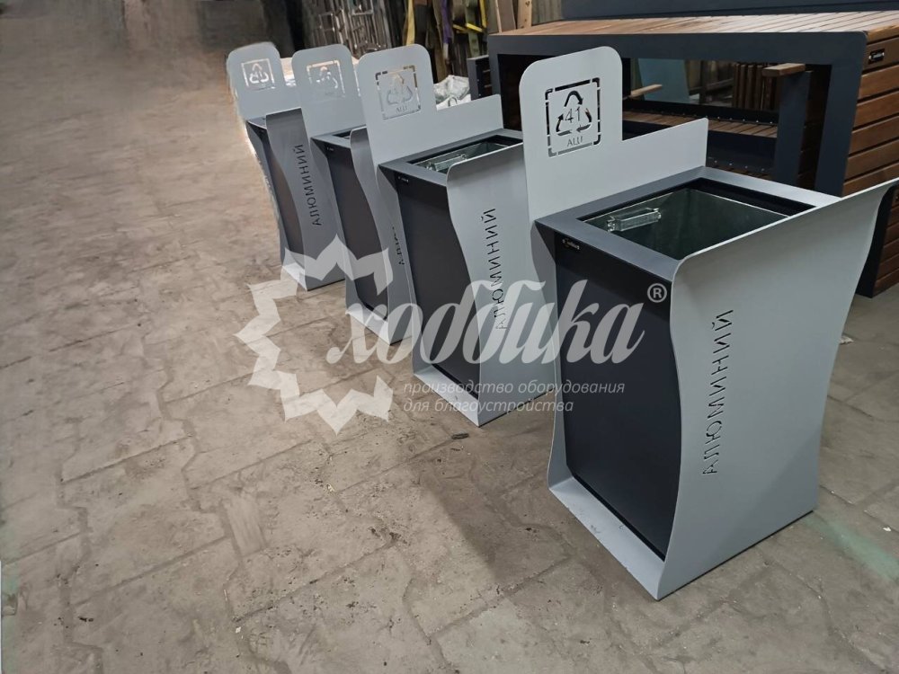 Урна для раздельного сбора мусора «Патрия» - 8