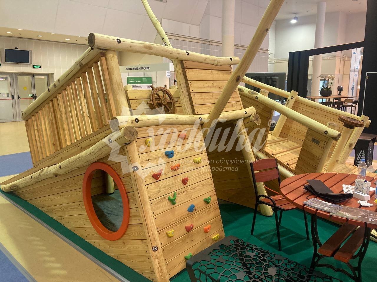 Умная городская мебель и детское игровое оборудование от Хоббики на выставке «RosBuild-2023» - 8