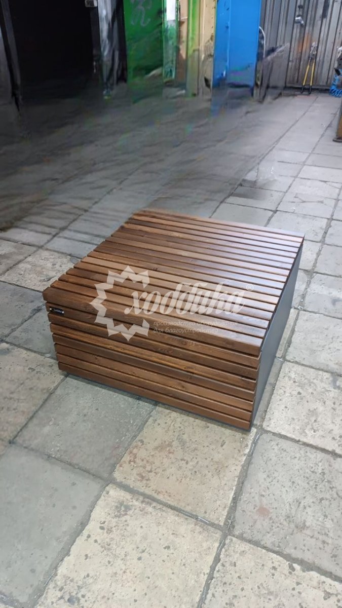 Скамейка стальная модульная «Таймс-Сквер» - 15