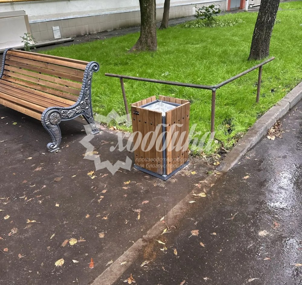 Урна квадратная «Фанс» - 32