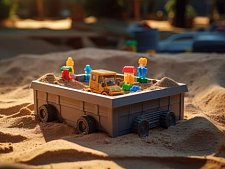 Детские песочницы: популярные виды, формы и размеры