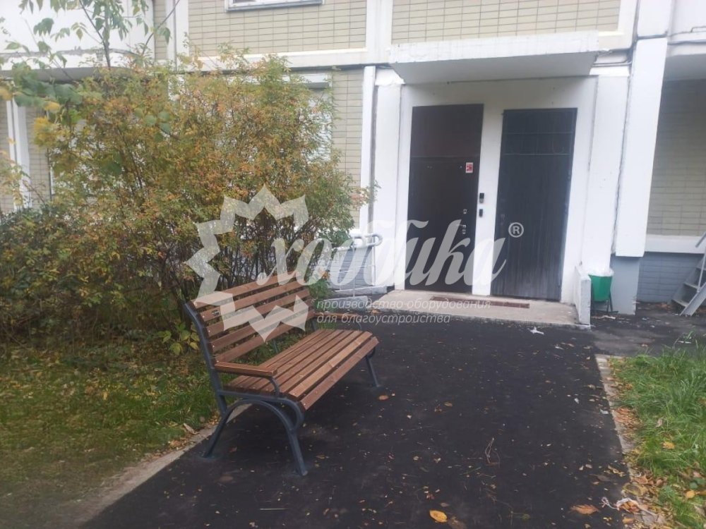 Скамейка стальная «Риза» - 11