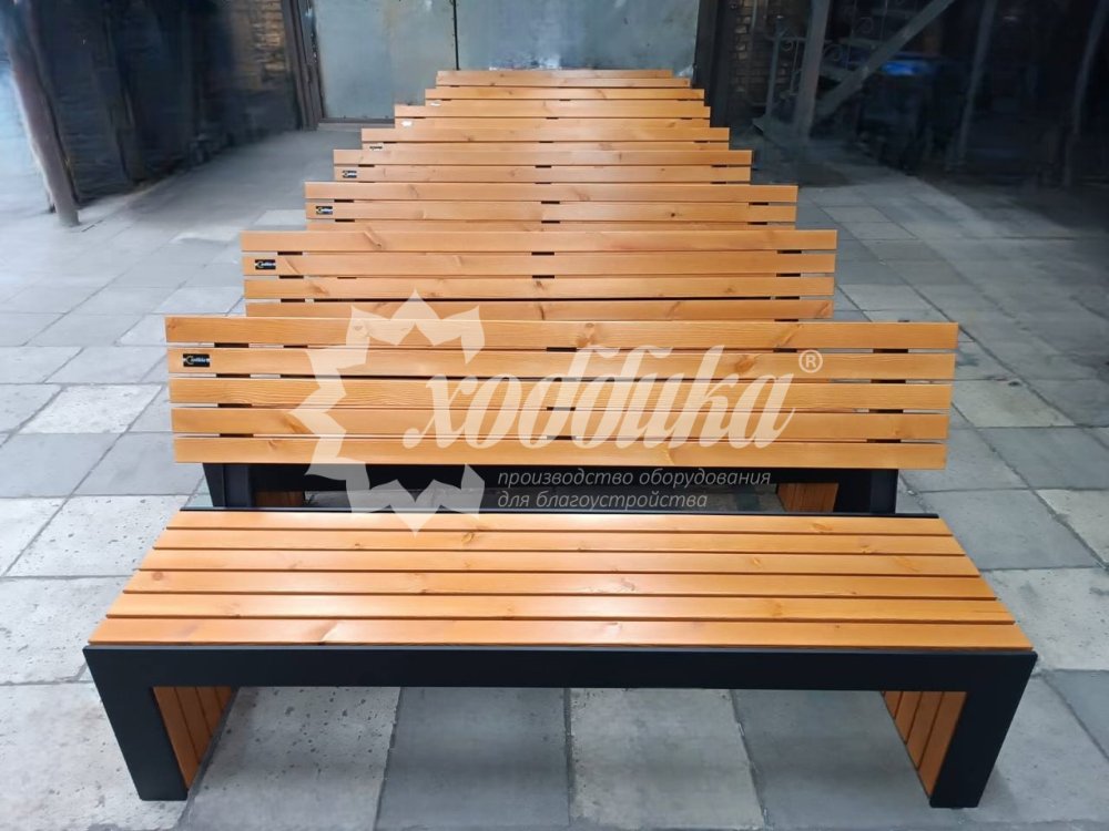 Скамейка стальная «Фергана» - 6