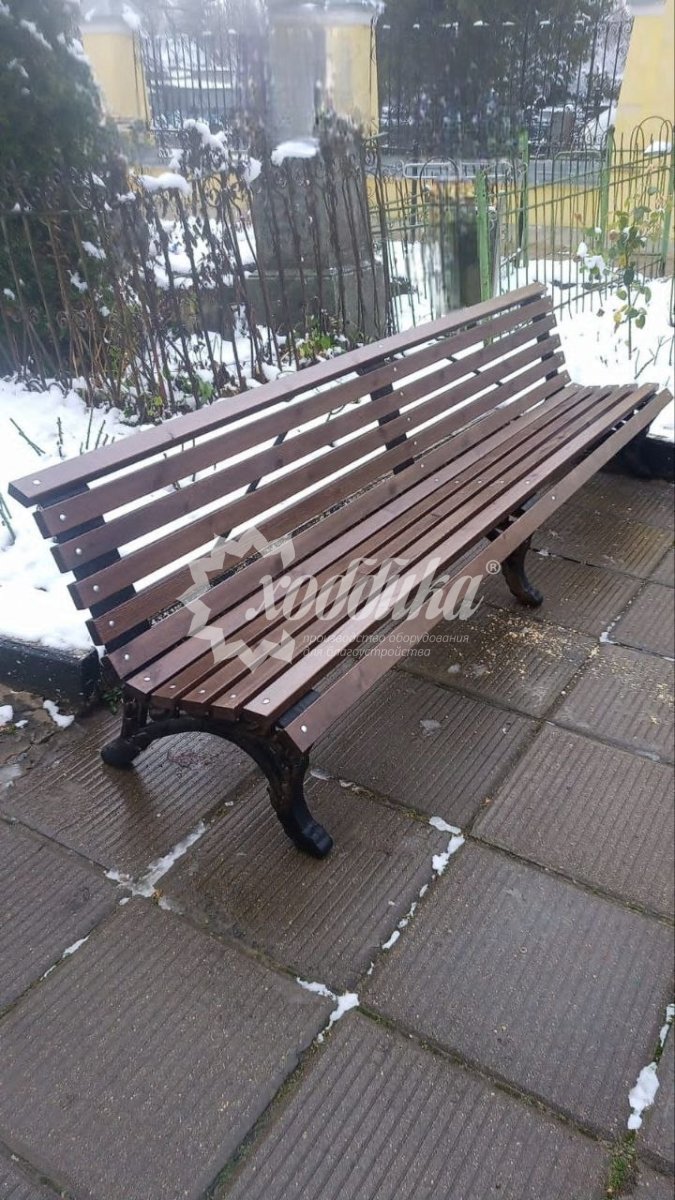 Скамейка чугунная «Отдых» - 8