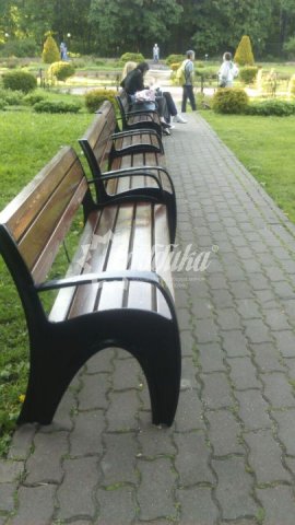 Благоустройство по-крупному: скамейки «Волна» и урны «Бульвар» в парке «Сокольники» - 1