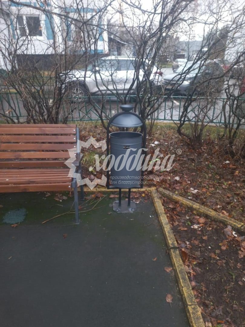Яркий след ноября: радиусные скамейки, урны, контейнерные площадки для ТБО - 26