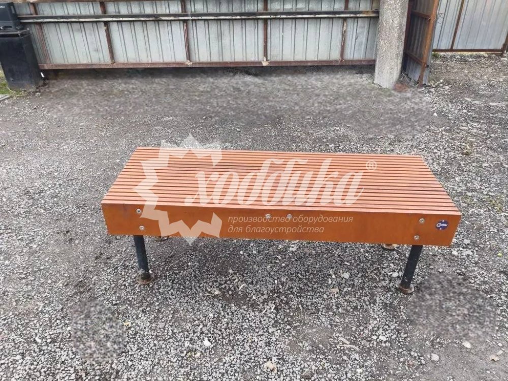Скамейка «Линия» без спинки 1,5 м распродажа - 2