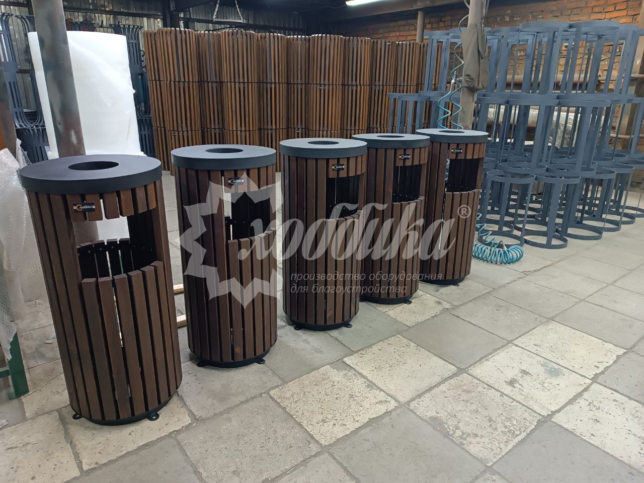 Активная зима на «Хоббике»: игровые комплексы, оборудование для спорта, скамейки, урны - 21