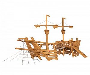 Игровой комплекс ARTWOOD «Корабль Виктория» с мачтами
