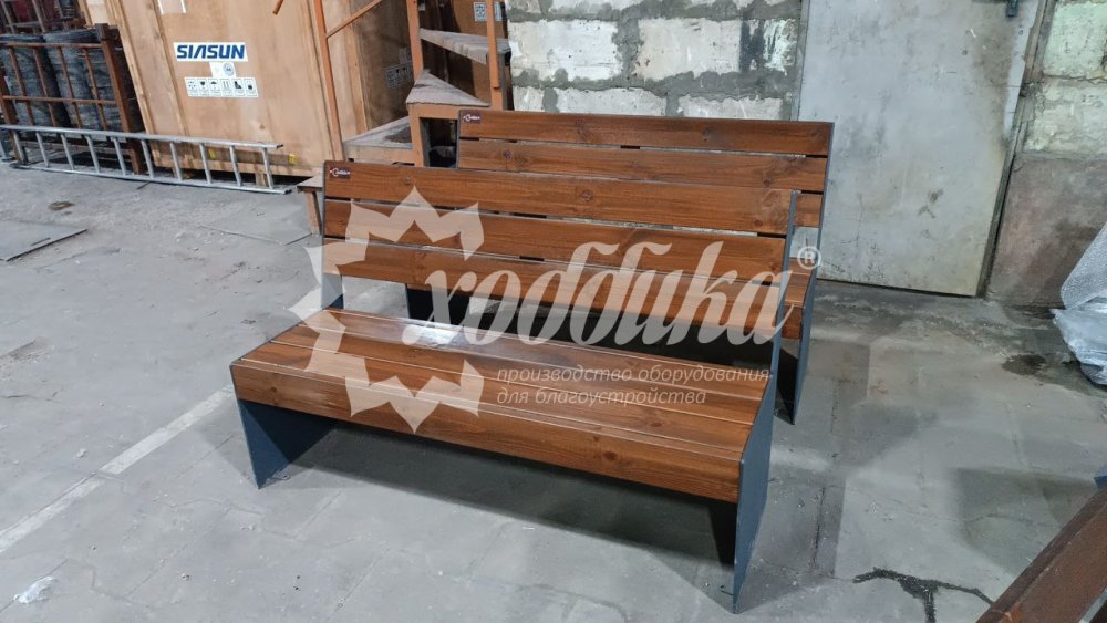 Скамейка стальная «Ташкент» - 4