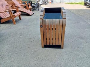 Урна стальная «Фортуна» с задней стенкой распродажа