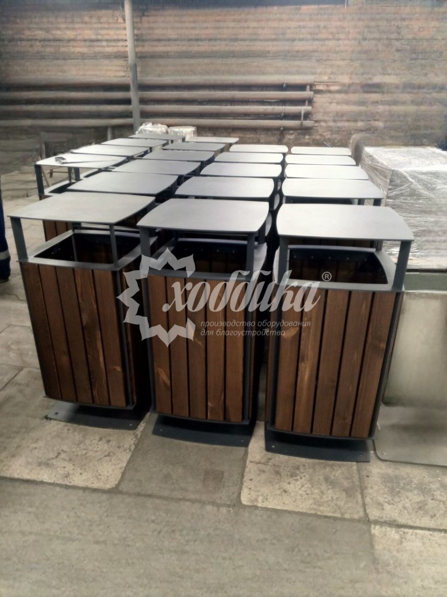 Урна парковая «Краков квадратная» - 8