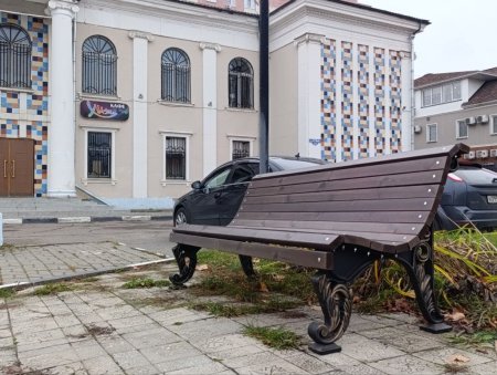 Уют в подарок от Хоббики: чугунные скамьи украсили Молодёжный центр Электростали - 1